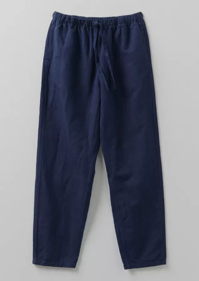 Toast Alfie Garment Dyed Herringbone Trousers