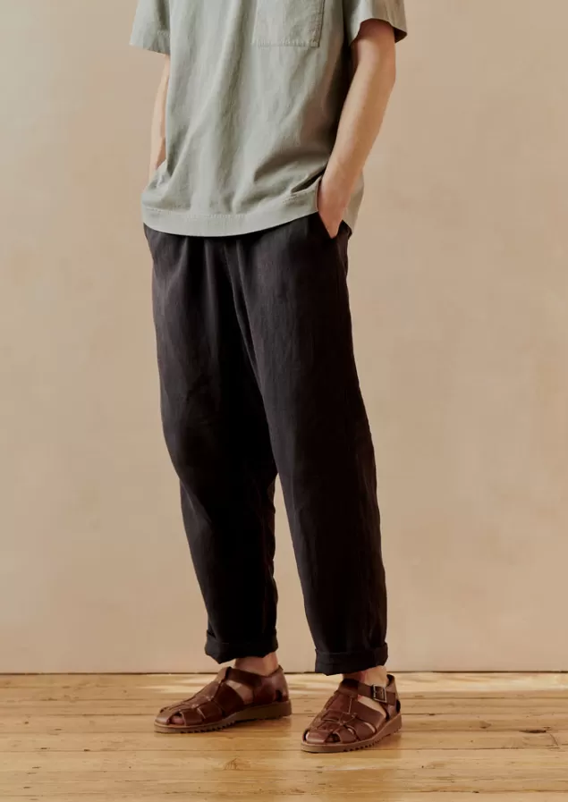 Toast Alfie Garment Dyed Linen Trousers