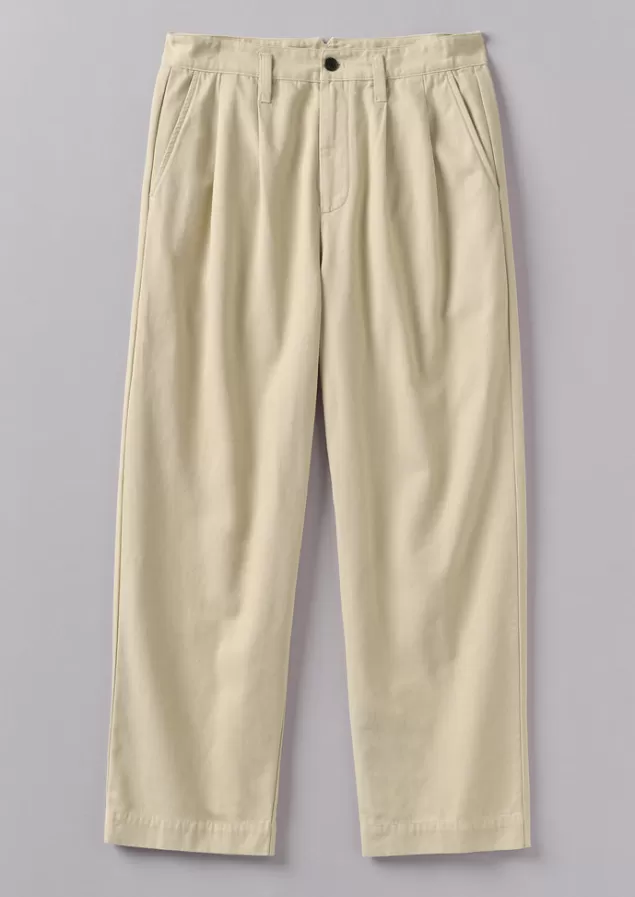 Toast Bill Cotton Wide Leg Trousers