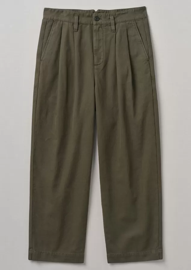 Toast Bill Cotton Wide Leg Trousers