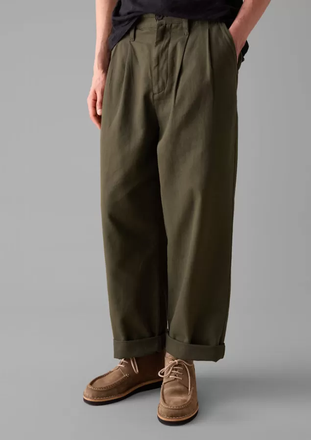 Toast Bill Cotton Wide Leg Trousers