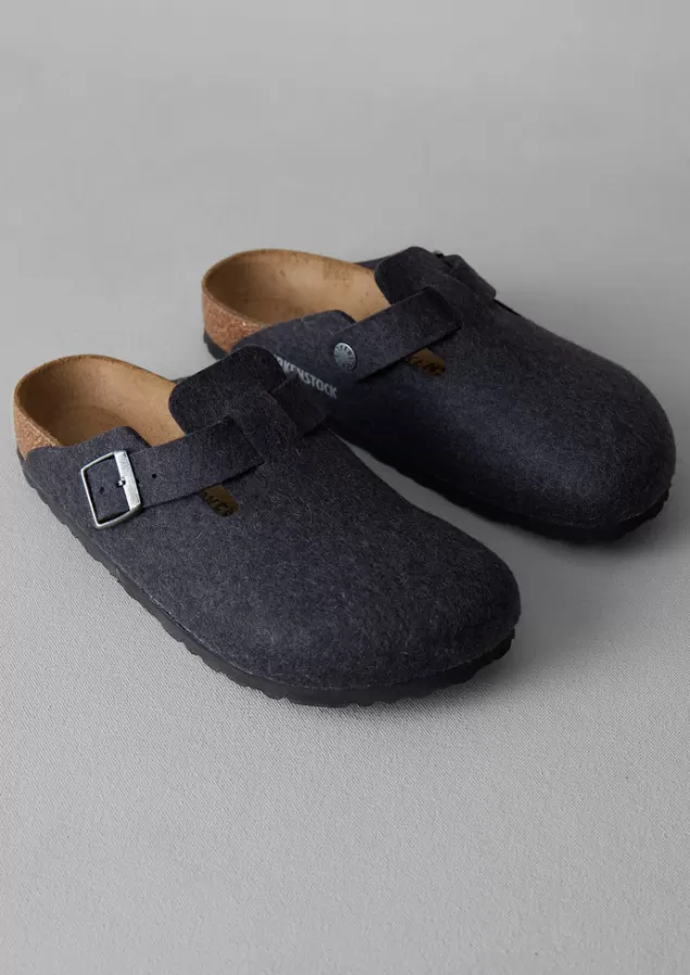 Women Toast Birkenstock Boston Felted Clogs