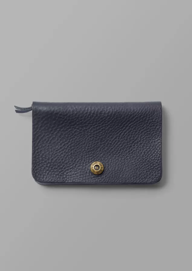 Toast Bleu De Chauffe Leather Wallet