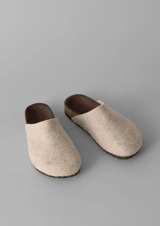 Women Toast Bosabo Felt Slippers