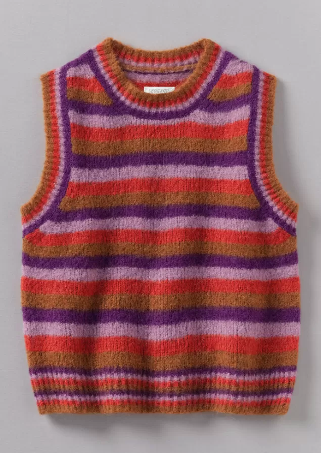 Women Toast Brushed Alpaca Blend Stripe Tank