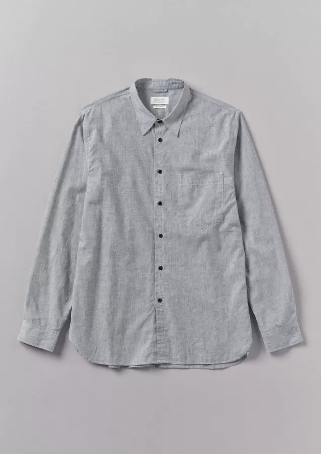 Toast Chambray Cotton Linen Shirt