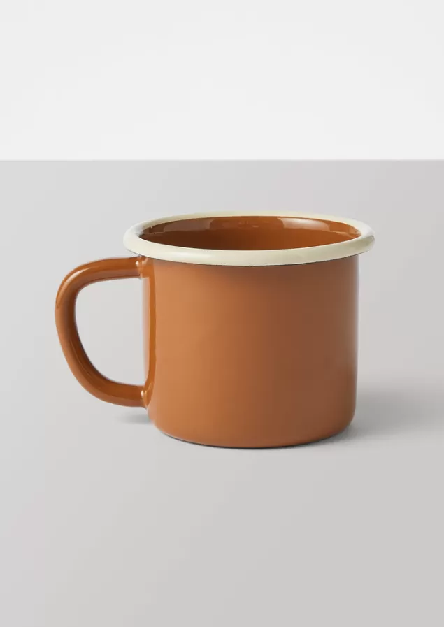 Toast Contrast Rim Enamel Mug