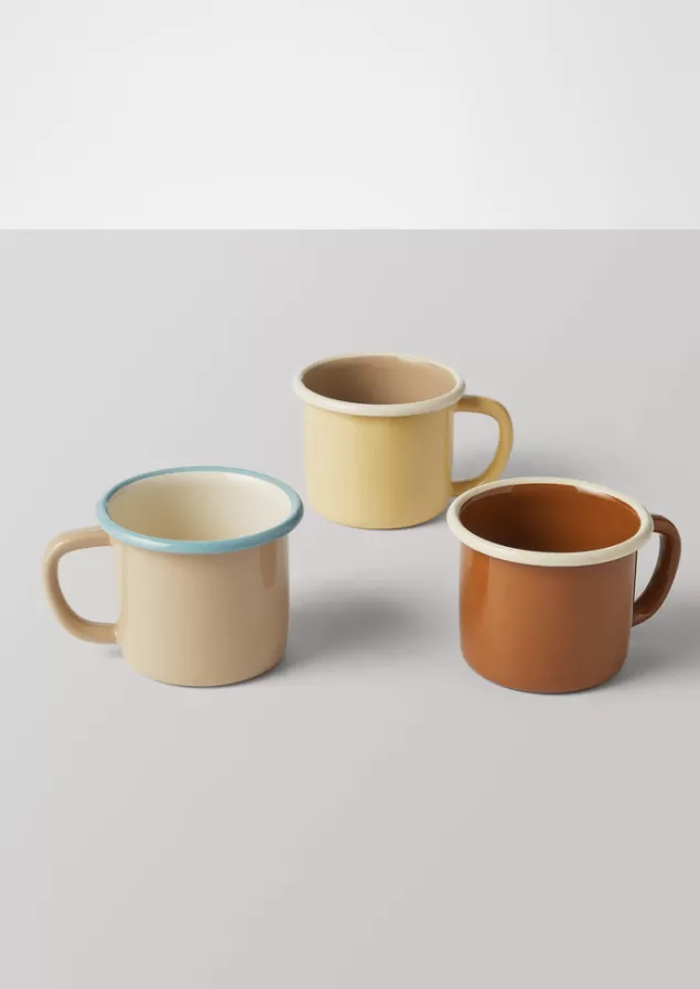 Toast Contrast Rim Enamel Mug