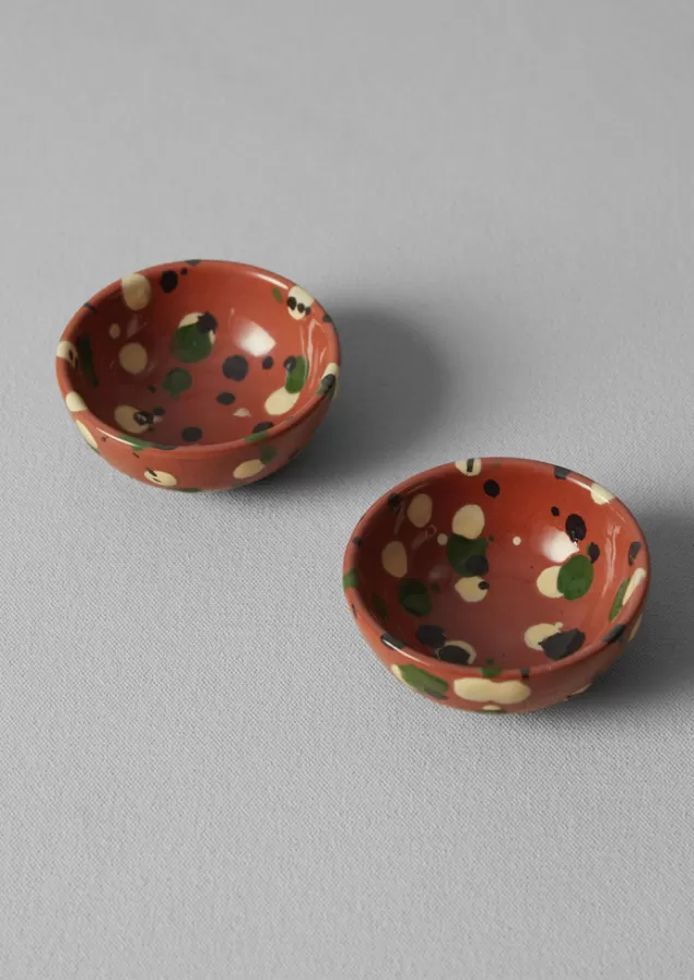 Toast Cortona Splatter Pinch Pot Set