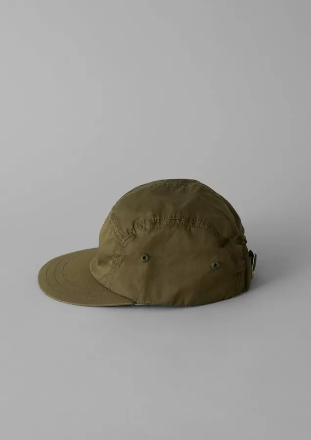 Toast Decho Weatherproof Cotton Panelled Cap