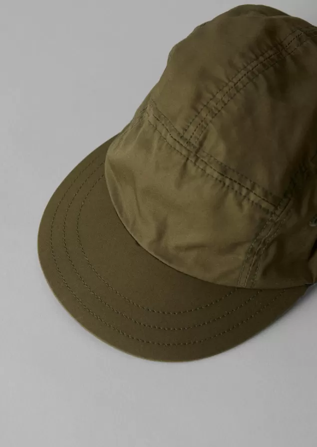 Toast Decho Weatherproof Cotton Panelled Cap