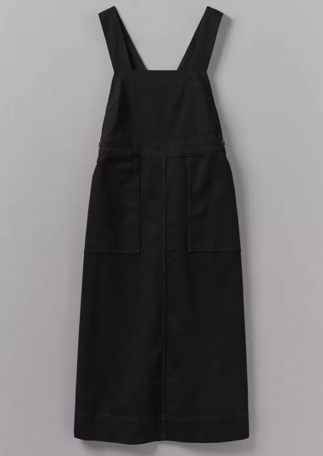 Women Toast Denim Pinafore Dress