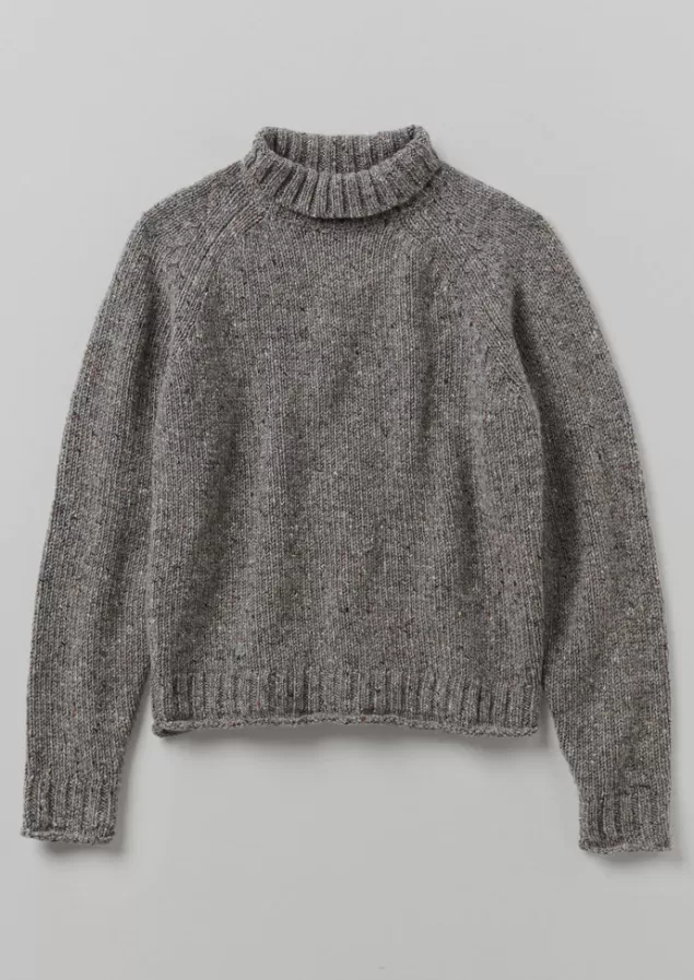 Toast Donegal Roll Neck Sweater