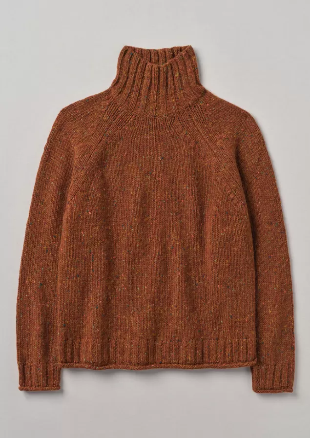 Toast Donegal Roll Neck Sweater