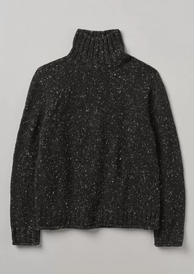 Toast Donegal Roll Neck Sweater