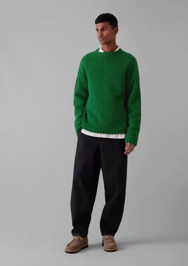 Toast Donegal Wool High Neck Easy Sweater