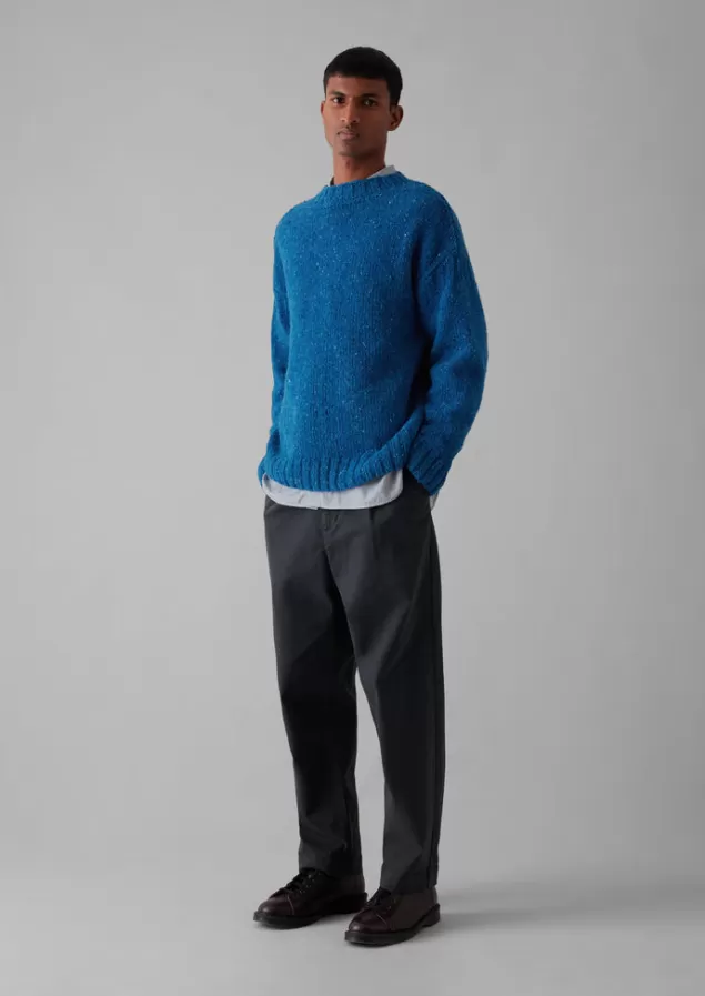 Toast Donegal Wool High Neck Easy Sweater