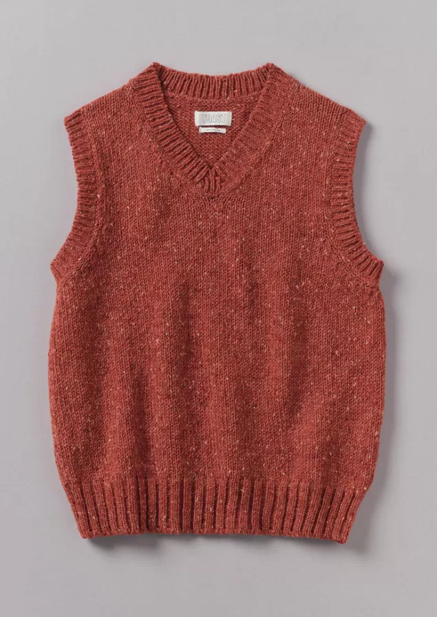 Toast Donegal Wool Knitted Tank