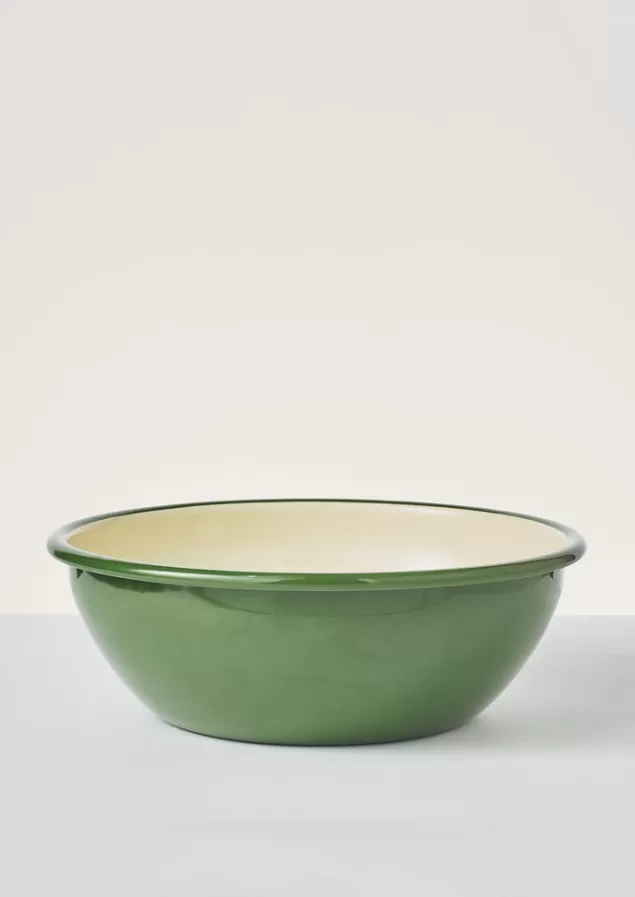 Toast Enamel Salad Bowl