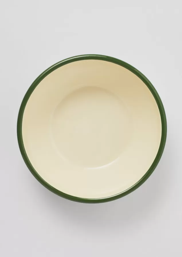 Toast Enamel Salad Bowl