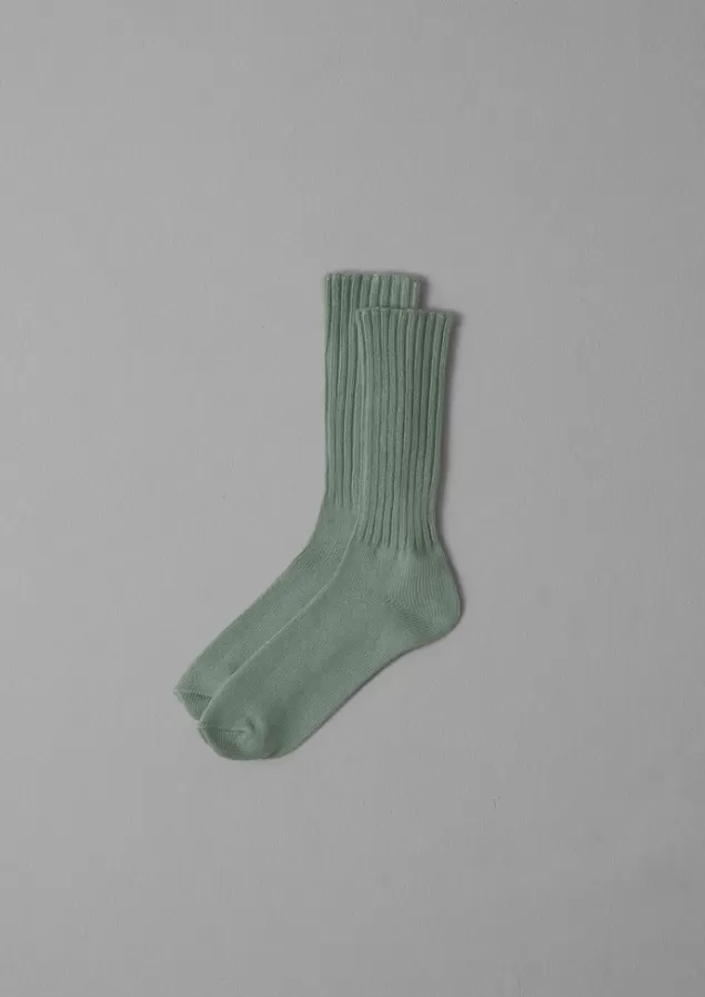 Women Toast Escuyer Ribbed Socks