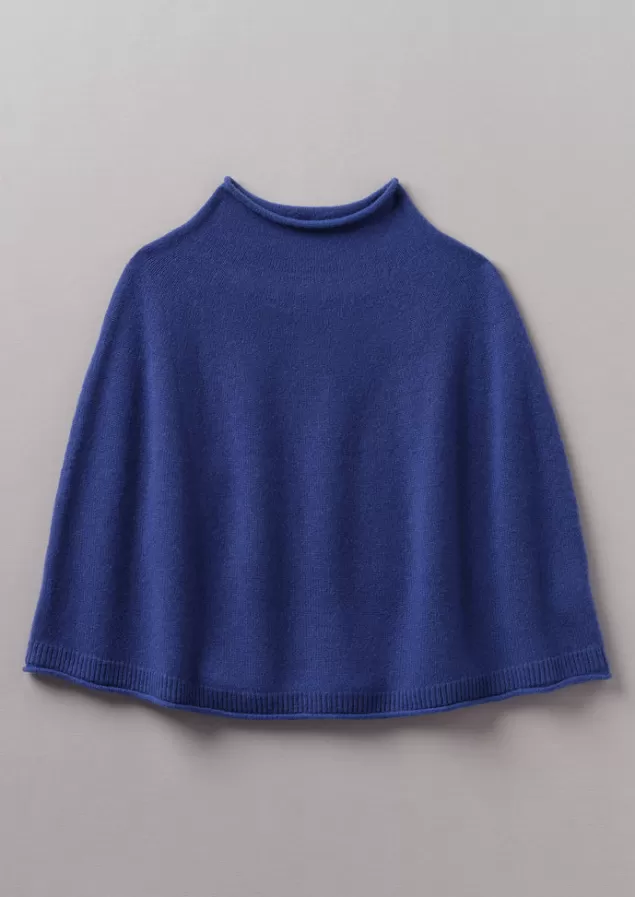 Women Toast Fine Wool Cashmere Poncho