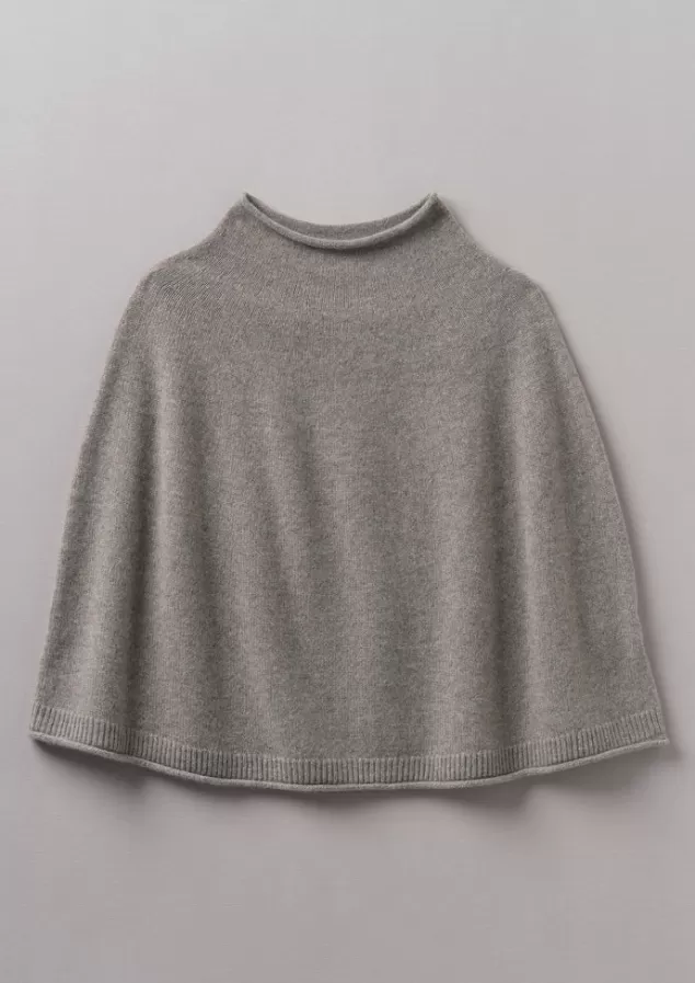 Women Toast Fine Wool Cashmere Poncho