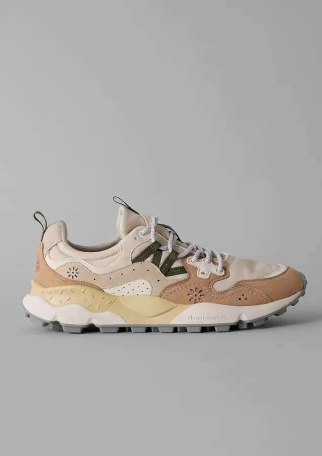 Toast Flower Mountain Yamano Kaiso Panelled Trainers