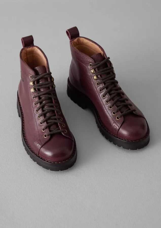 Women Toast Fracap Leather Monkey Boots