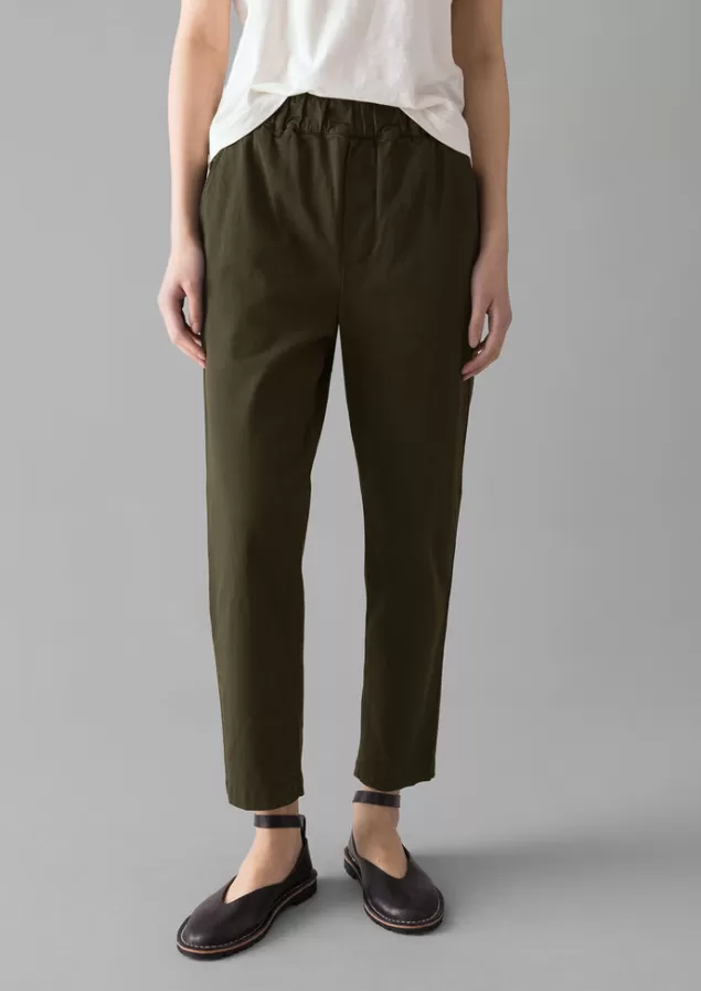 Women Toast Gabi Cotton Pull On Trousers