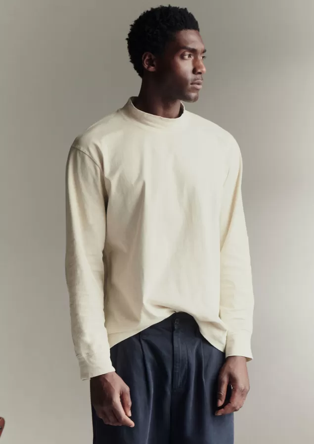 Toast Garment Dyed Cotton Long Sleeve Tee