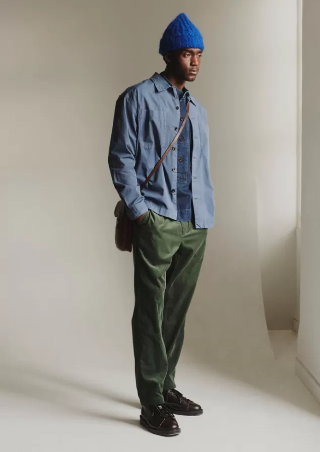 Toast Garment Dyed Cotton Twill Shirt