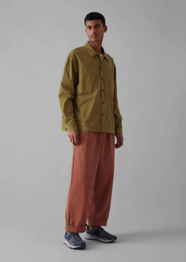 Toast Garment Dyed Cotton Twill Shirt