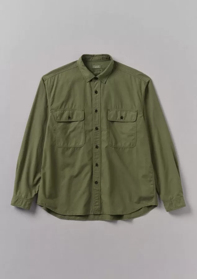 Toast Garment Dyed Oxford Workwear Shirt