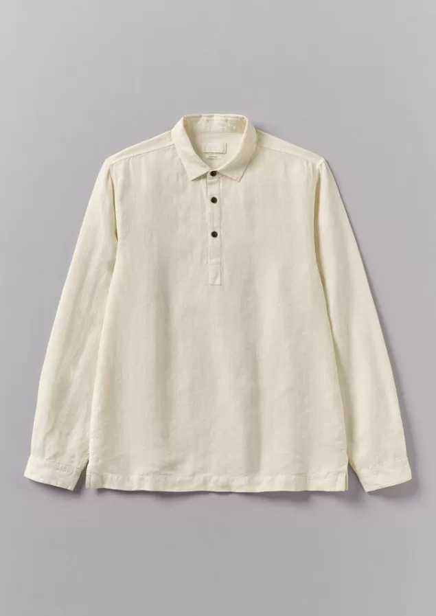 Toast Half Placket Linen Shirt