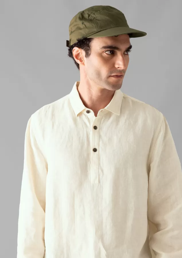 Toast Half Placket Linen Shirt