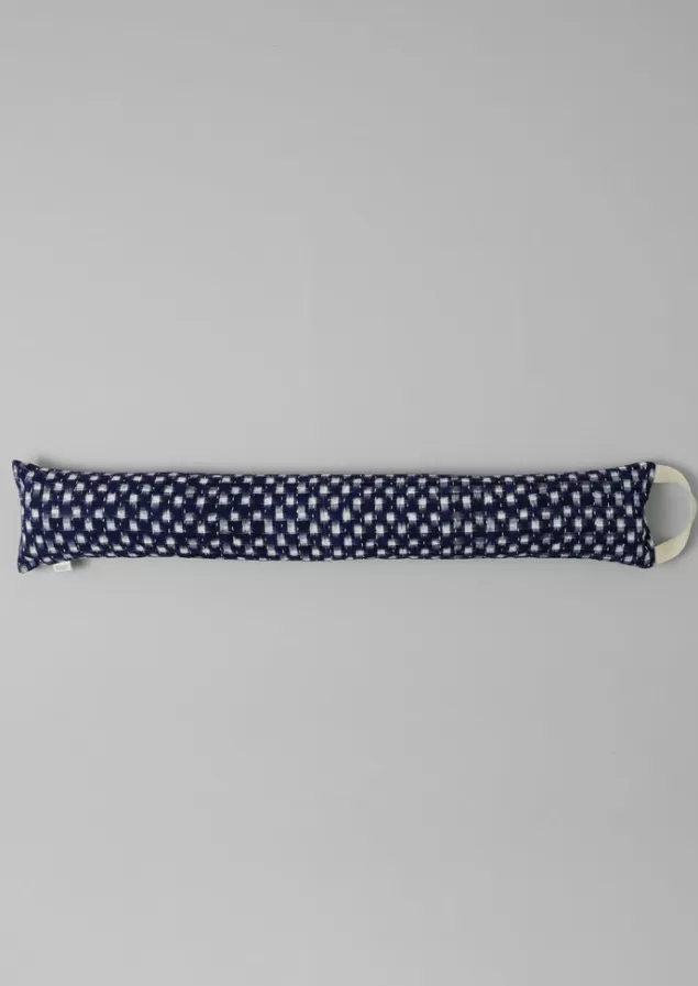 Toast Hand Woven Ikat Cotton Draught Excluder