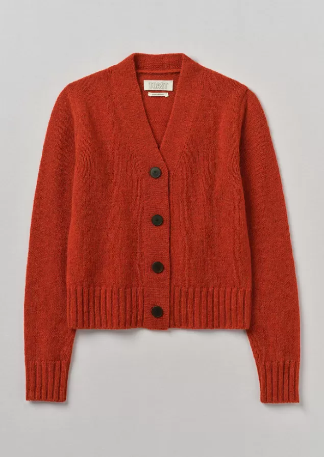 Women Toast Kaia V-Neck Wool Cardigan