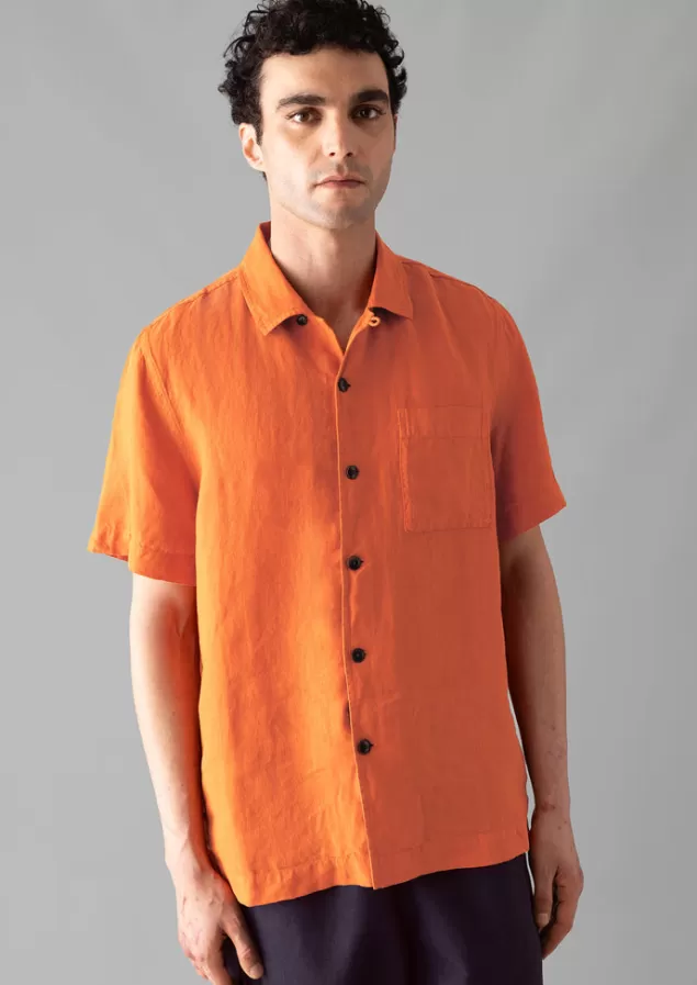 Toast Linen Short Sleeve Shirt