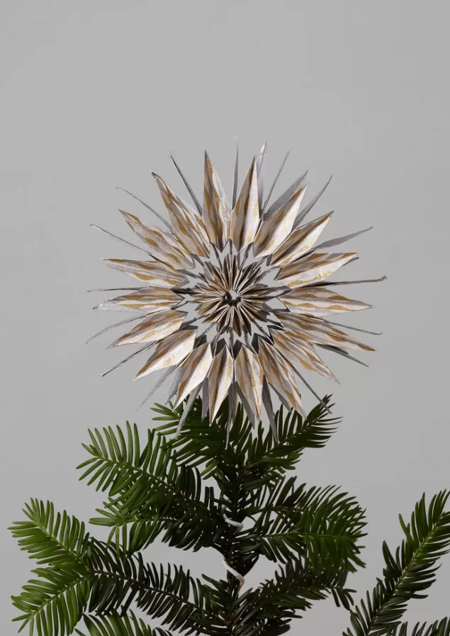 Toast Lokta Paper Star Tree Topper