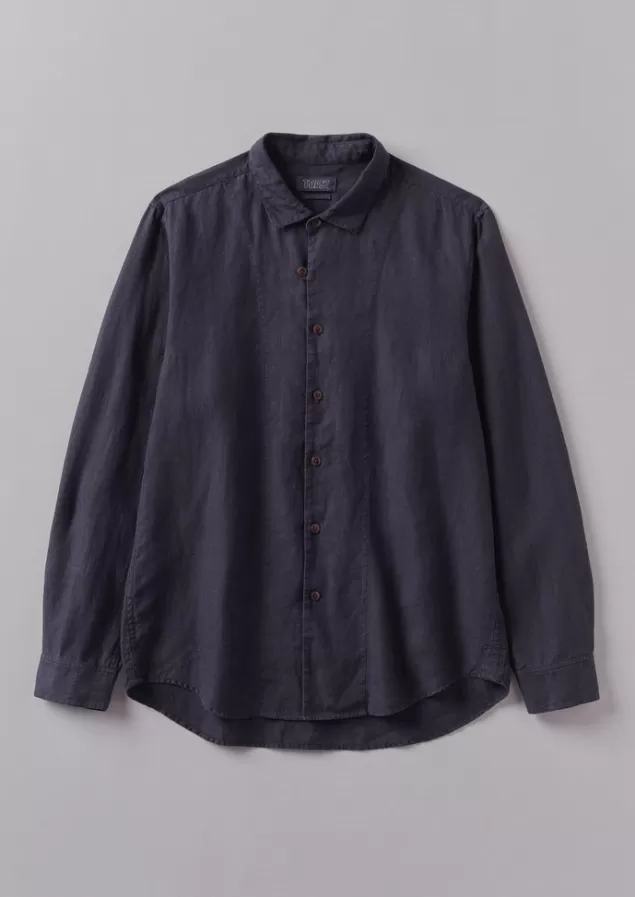 Toast Loop Button Linen Shirt