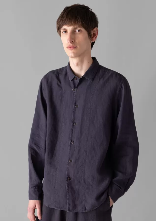 Toast Loop Button Linen Shirt