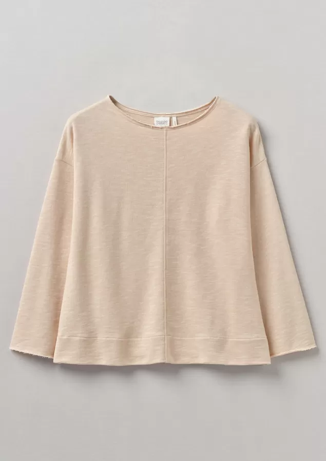 Women Toast Loopback Jersey Sweater