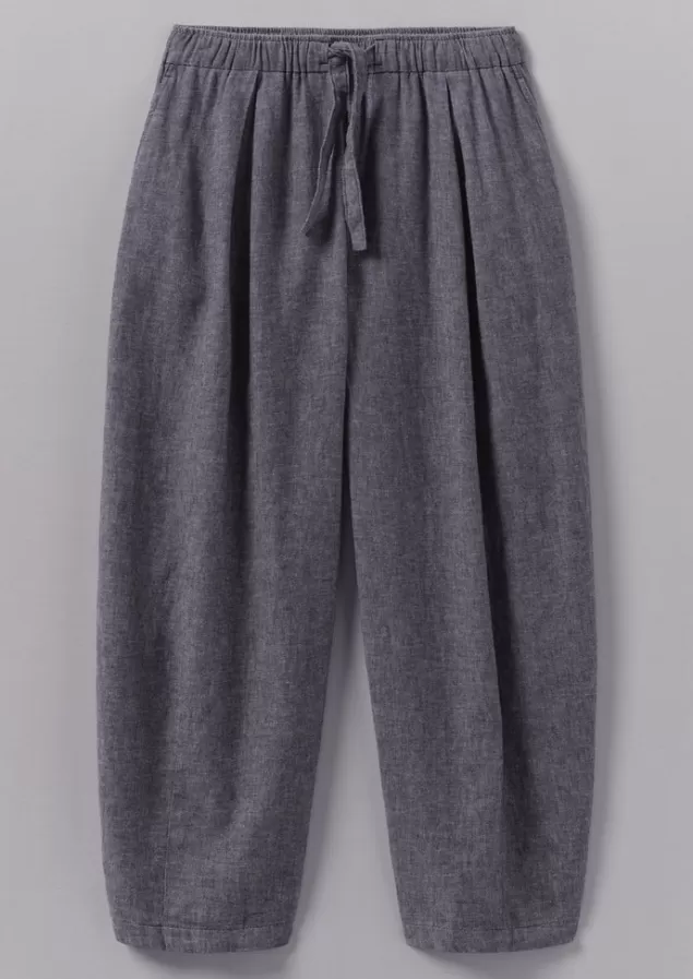 Women Toast Minako Cotton Linen Twill Trousers