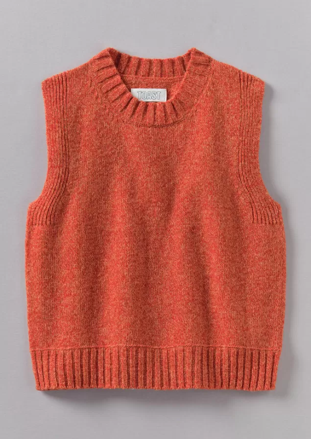 Women Toast Neat Mouline Wool Tank