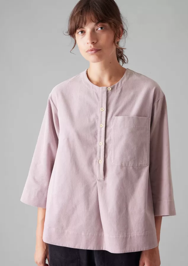 Women Toast Organic Cord Patch Pocket Shirt