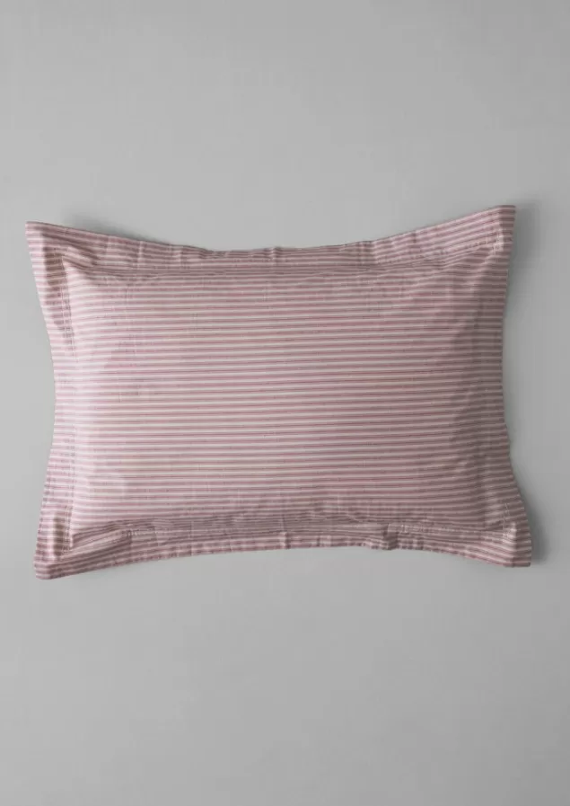 Toast Organic Cotton Ticking Stripe Oxford Pillowcase