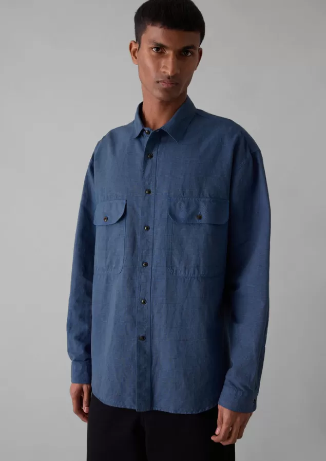 Toast Overdyed Check Workwear Shirt