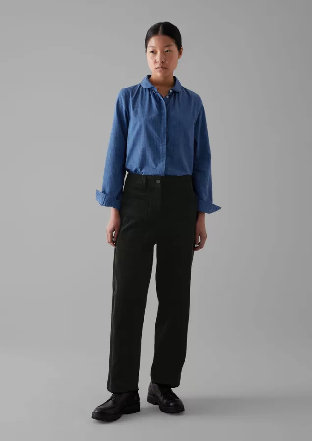 Women Toast Panelled Organic Cord Trousers