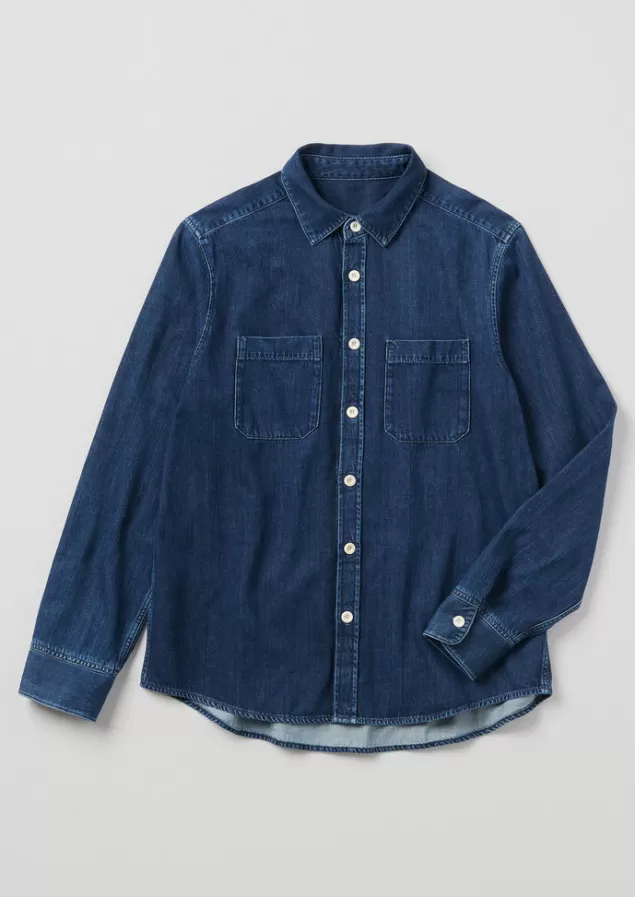 Toast Patch Pocket Denim Shirt